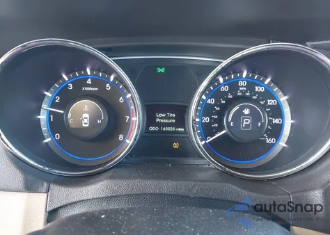 2013 Hyundai Sonata Gls z USA, uszkodzony, nr VIN 5NPEB4ACXDH765547